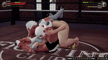 Broadzilla vs yel nf3d mixed mma combat battle ring