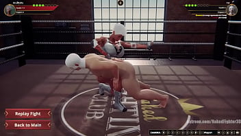 Broadzilla vs yel nf3d mixed mma combat battle ring