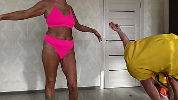 Milf fuck with ostrich orgasm insemination