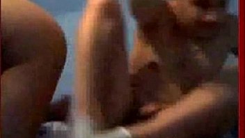 Busty girl sucking and fucking on webcam