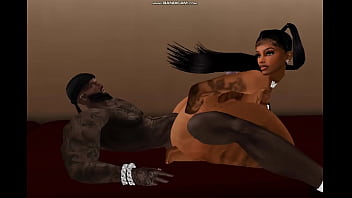 Travesti gostosa sentando no pau vu