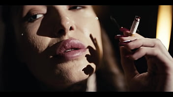 Tattoed beauty loves to smoke while sucking cock reverse cowgirl smoking cigarette fetish porn