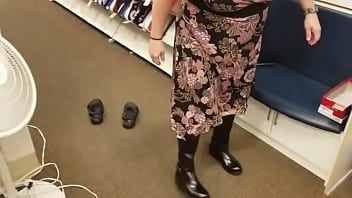 Sexy bbw exhibitionist series part 1