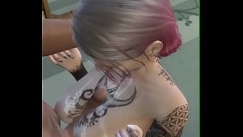 Tit job by your goth girlfriend sims 4