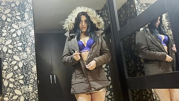 I received a jacket from my impotent husband and decided to try it on with his friend preview