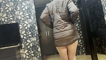 I received a jacket from my impotent husband and decided to try it on with his friend preview