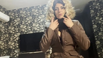 I received a jacket from my impotent husband and decided to try it on with his friend preview