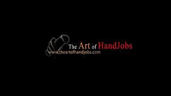 Asian teen luvs jerking off cock