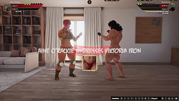 Aine vs viktoria nf3d no rules combat battle war apartment