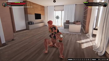 Aine vs viktoria nf3d no rules combat battle war apartment