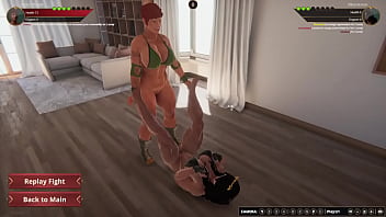 Aine vs viktoria nf3d no rules combat battle war apartment