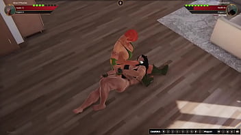 Aine vs viktoria nf3d no rules combat battle war apartment