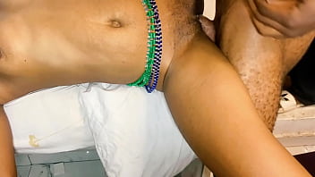 Long dick with a very pink cap deepthroats fuckqueen hardcore face fuck before missionary spreading her wet juicy pussy deep thrust hardcore fucked