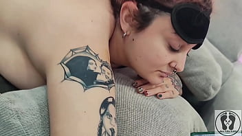 Horny boy in couple routine ignore fetish sleepy girlfriend