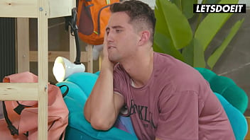 Rika fane gets stuck but luckily her stepbrother is there letsdoeit