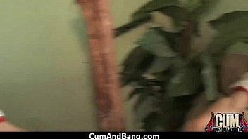 Black african teens fucked in group sex party 3