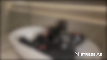 Baptized in the latex bath behind the scenes moments including piss