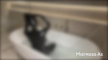 Baptized in the latex bath behind the scenes moments including piss