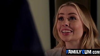 I knew for certain something was strange when he watched me in the shower familycum