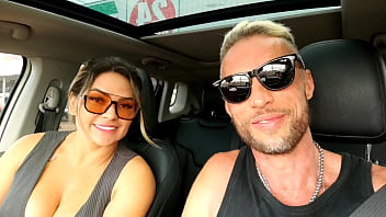 Just a little bit of the interview and the slutty stuff we do outdoors on the side of the road i fucked the hottie's ass and came inside full on and red vagninho e luna oliveira