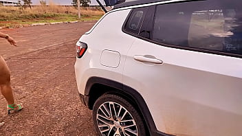 Just a little bit of the interview and the slutty stuff we do outdoors on the side of the road i fucked the hottie's ass and came inside full on and red vagninho e luna oliveira