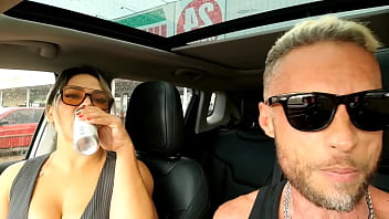 Just a little bit of the interview and the slutty stuff we do outdoors on the side of the road i fucked the hottie's ass and came inside full on and red vagninho e luna oliveira
