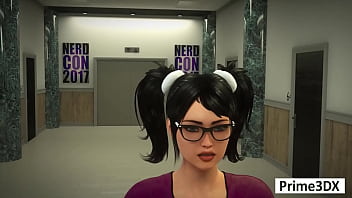 Big booty big cock futa cum play animation by prime3dx