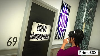 Big booty big cock futa cum play animation by prime3dx