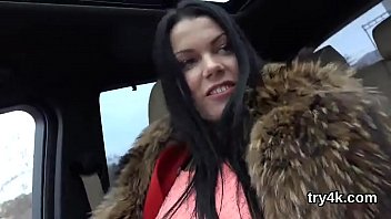 Cute sweetie gives a blowjob in pov and gets narrow cunt screwed