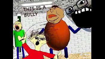 El calvo de baldis con sus amigos con música de fondo xd