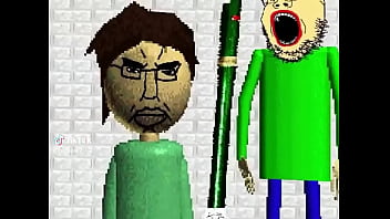 El calvo de baldis con sus amigos con música de fondo xd