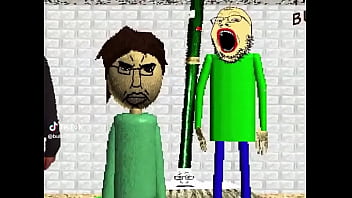 El calvo de baldis con sus amigos con música de fondo xd
