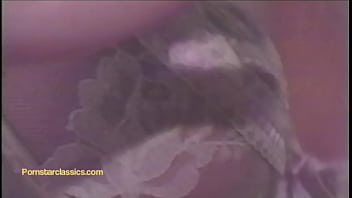 Amber lynn jacks a hot load of cum into her waiting mouth