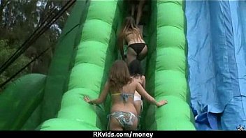 Tight teen fucks a man in front of the camera for cash 26