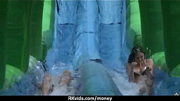 Tight teen fucks a man in front of the camera for cash 26