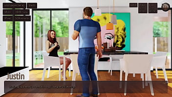 Slut wife is getting fucked infront of cuckold husband living with temptation