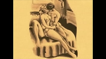 Vintage erotic drawings