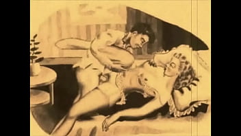 Vintage erotic drawings