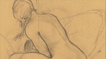 Vintage erotic drawings