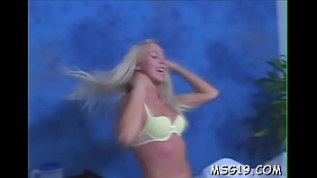 Tattooed angel groans with passion