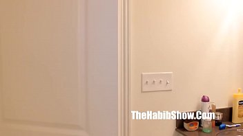 Thickred get fucked by bbc stretch bathroom lovin