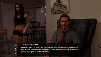 Move the chains #04 stunning long haired brunette loves being teased by me taboo hentai 3d game