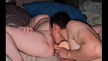 Hubby pounds my pussy and cums fast