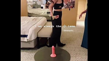 Sg melody sit wai yee practising on dildo before hen party