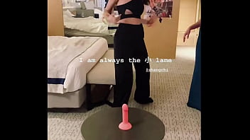Sg melody sit wai yee practising on dildo before hen party