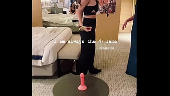 Sg melody sit wai yee practising on dildo before hen party