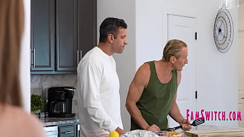 Stepdaughters bet to seduce their stepdads