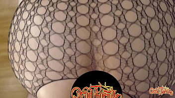 Plugged and pounded in my body stocking