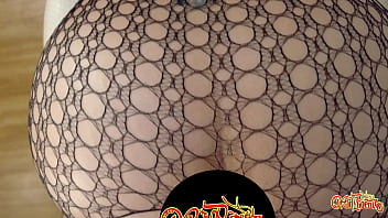 Plugged and pounded in my body stocking