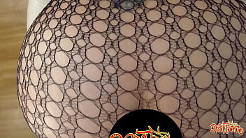 Plugged and pounded in my body stocking